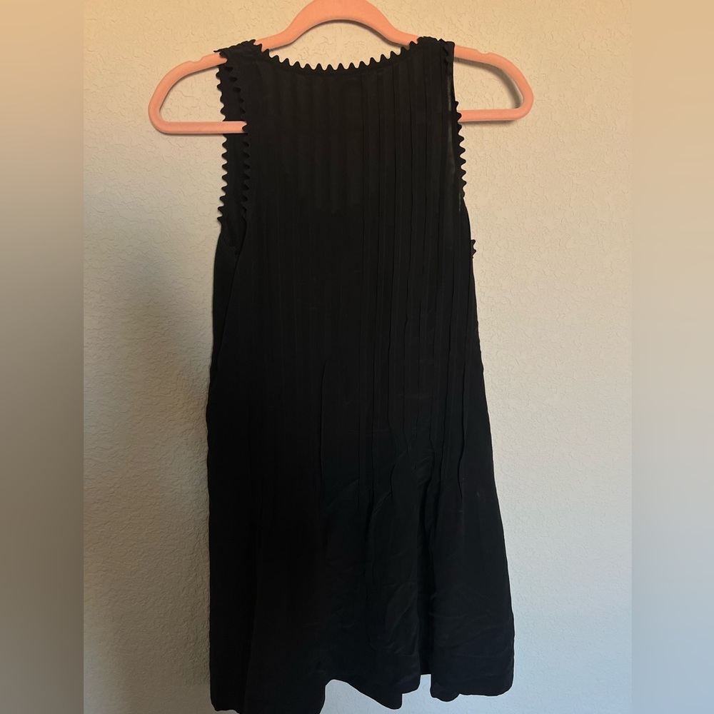 Comfortable And Basic Black Dress With Pocket. - image 3